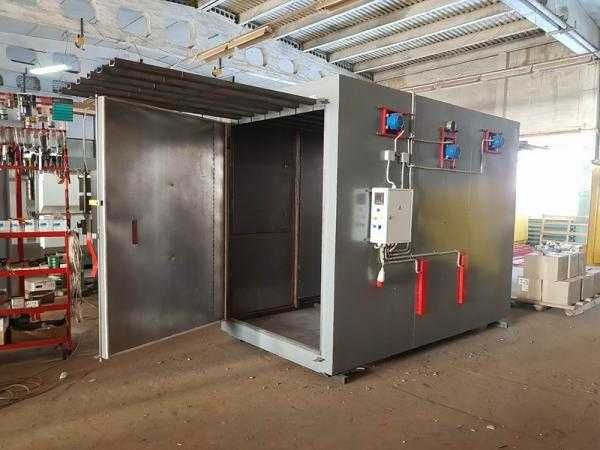 Печи для порошковой покраски любых размеров и сложности