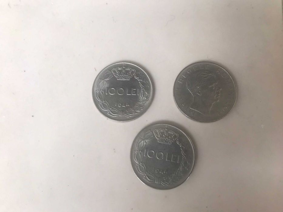 Monede 100 LEI (1943 si 1944)