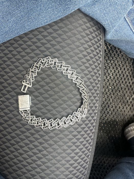 Браслет серебро 36 грам