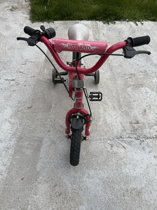 Детско колело розово 12 цола