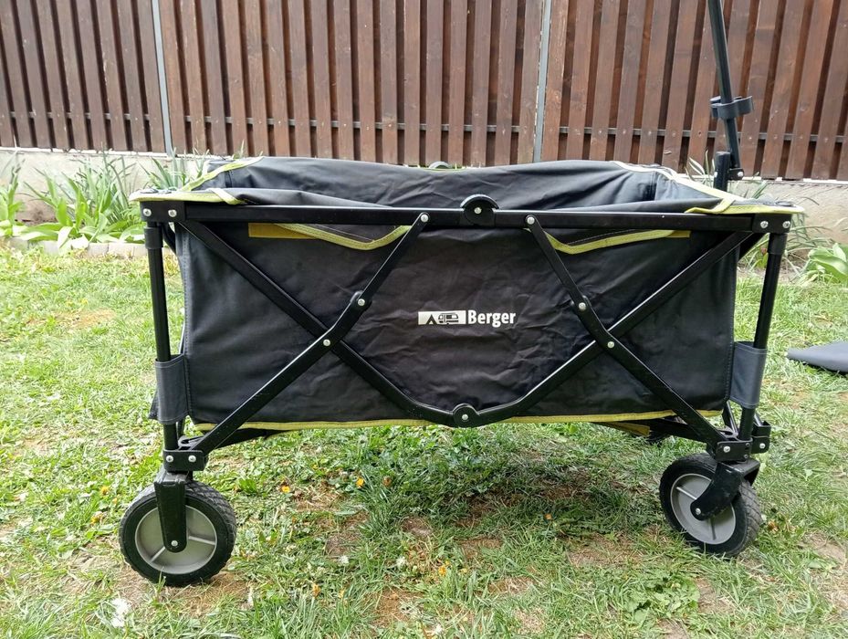 Carut pliabil Berger pt camping, plaja, copii, etc