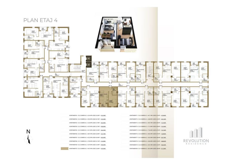 NEW! COMISION 0% - Apartamente cu 3 camere - Republicii 115, Baia Mare