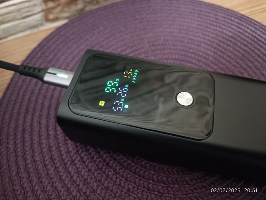 Baterie portabila PD 100W USB-C 20000 mAh pentru laptop telefon