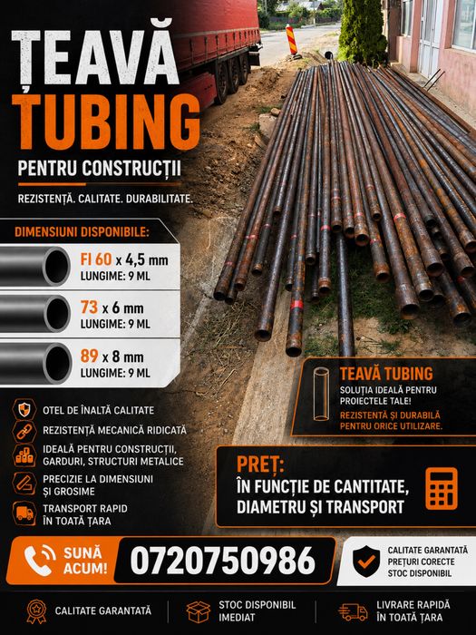 Vand teava tubing