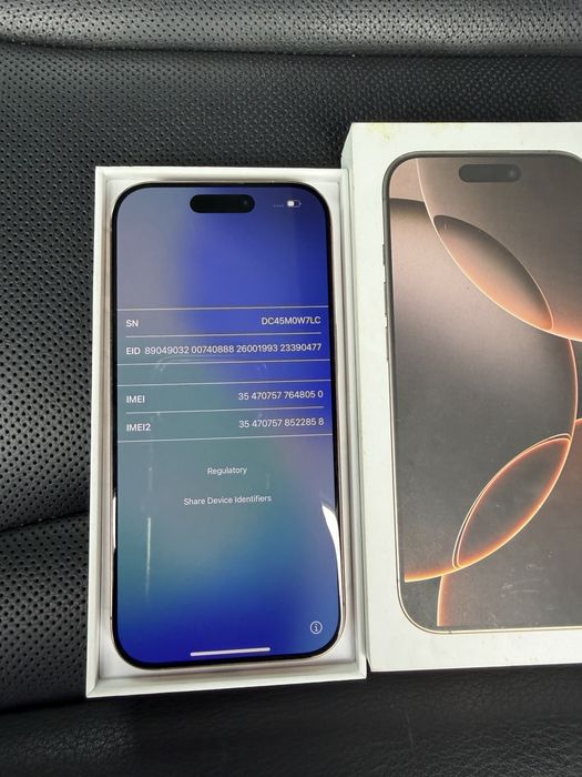 Iphone 16 pro 256 gb