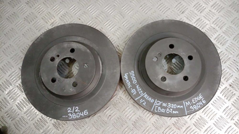 Задни дискове Mercedes S500 W221 4-Matic 2007г.