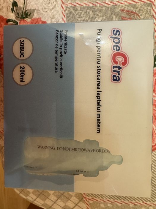 Pungi pentru stocarea laptelui matern Spectra - 33 buc