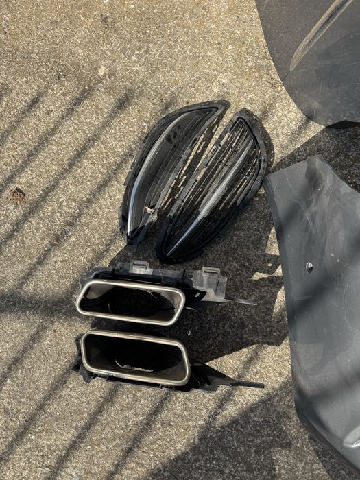 Mercedes w222 s550 брони маска пакет прагове