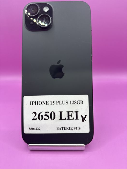 Iphone 15 plus 128 •Matei Amanet Margeanului•8804