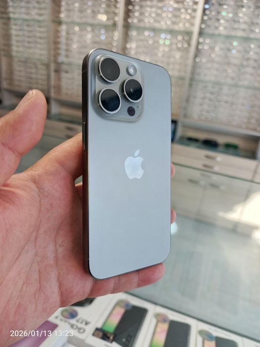 iPhone 15 pro 128 gb batareya 89% dual sim karta natural .