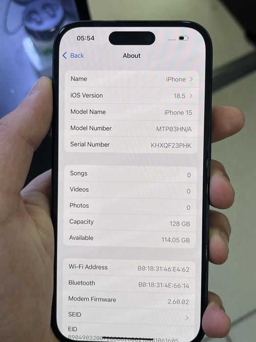 Продам Iphone 15 128Gb