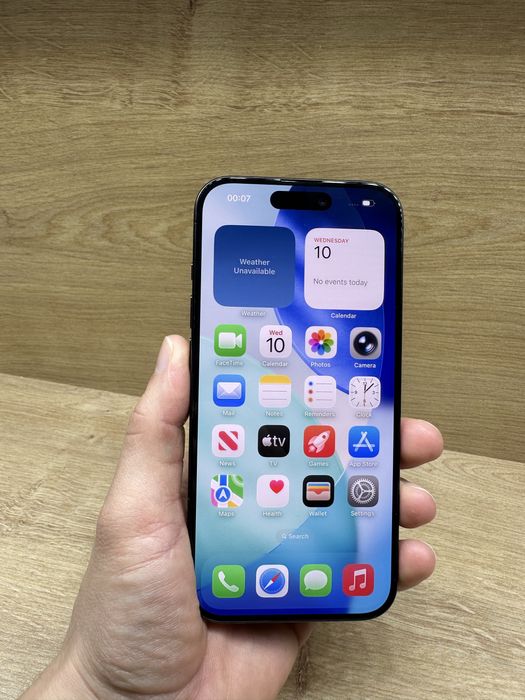 iPhone 15 Pro 256Gb Black titanium 95%% battery life