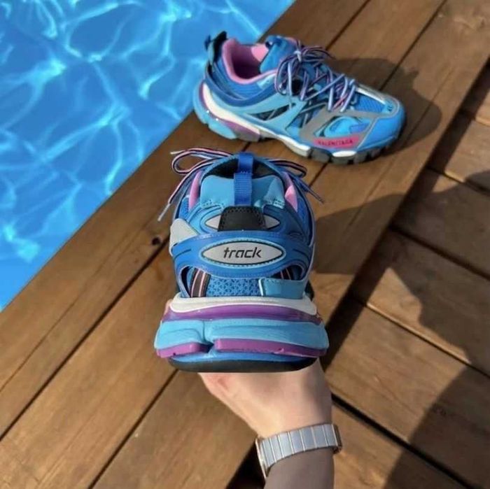 Balenciaga Track - Light Blue/Pink