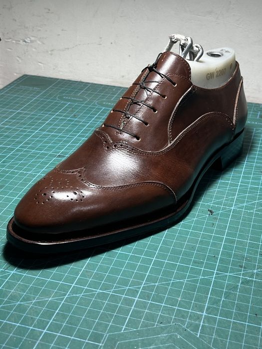 Туфли каричневый