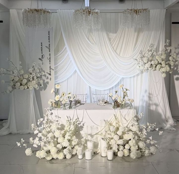 Оформления ресторана, декор., свадьба