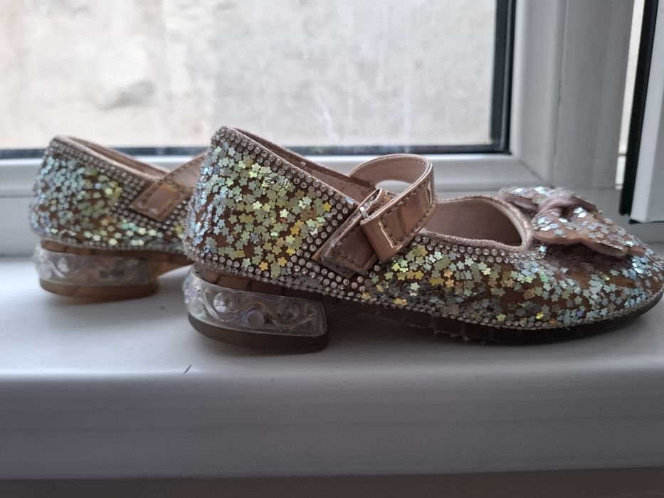 Туфли детский розовый