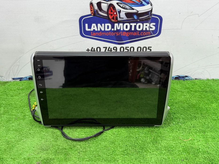 DISPLAY NAVIGATIE / ECRAN MEDIA PEUGEOT 208 2015 1.0 BENZINA / BERLINA 3 USI COD OEM A9F661C70A 2012-2019