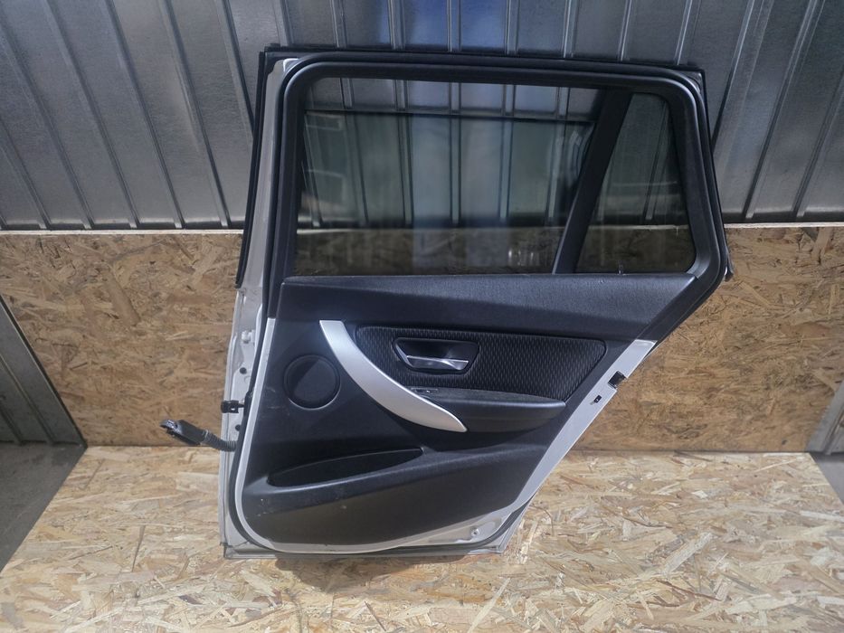 Ușă dreapta spate BMW Seria 3 F31 Touring A300 Alpine White – completă