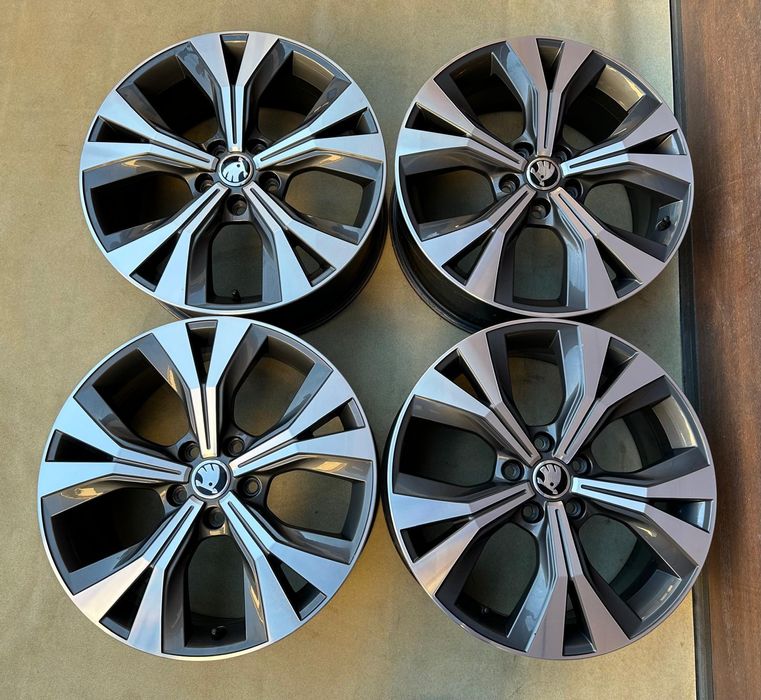 Jante 18 5×112 Originale Skoda Kodiaq Karoq Octavia Superb, VW Seat