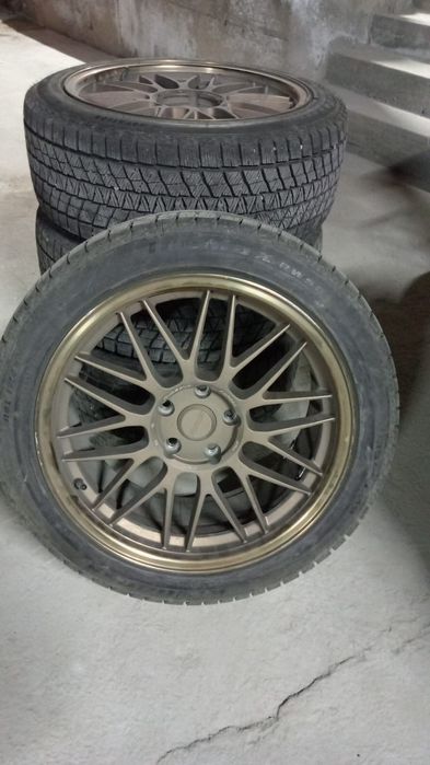 Диск оригинал с зимними шинами