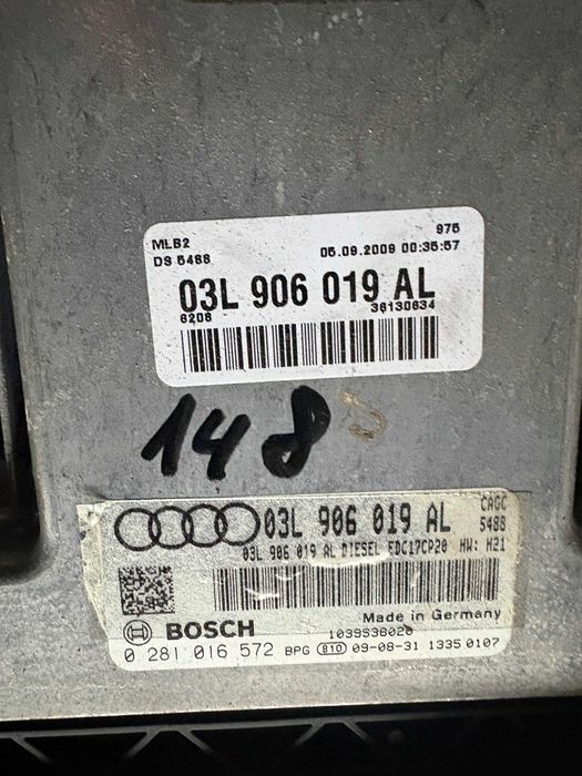 Компютър еку ecu електронен блок двигател Ауди А4 Б8 2.0тди