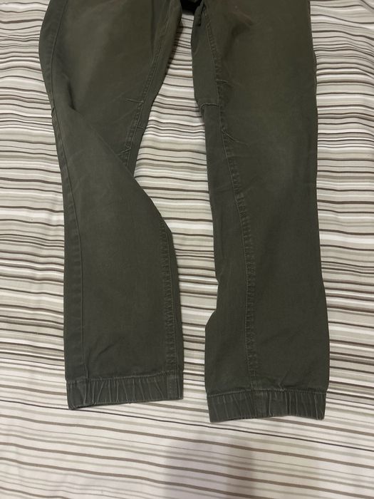 Дънки Cropp цвят зелен