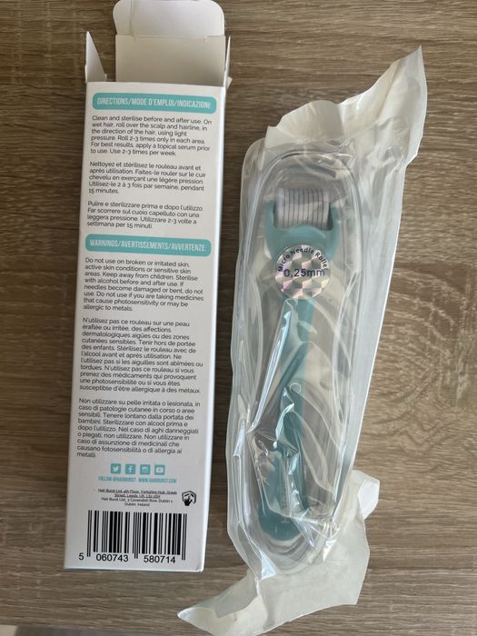 Hairburst derma roller anti cadere par sigilat