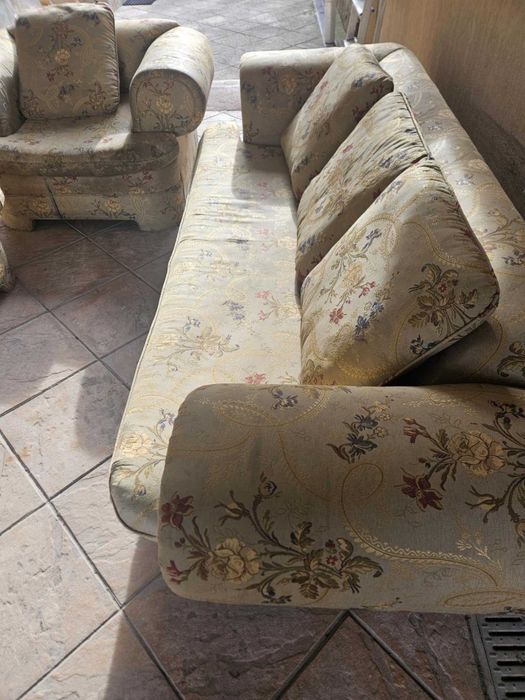 Комплект мека мебел – 3-ка, 2-ка и фотьойл.