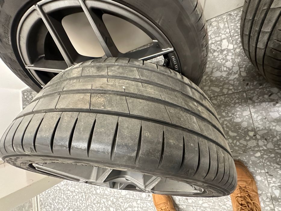 Jante R19 inch 5x112 Audi Mercedes VW Skoda anvelope Maxxis Dot25