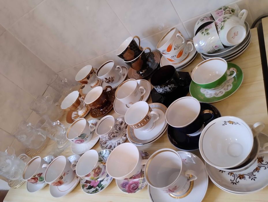 Чайные пары от сервизов .Времен СССР