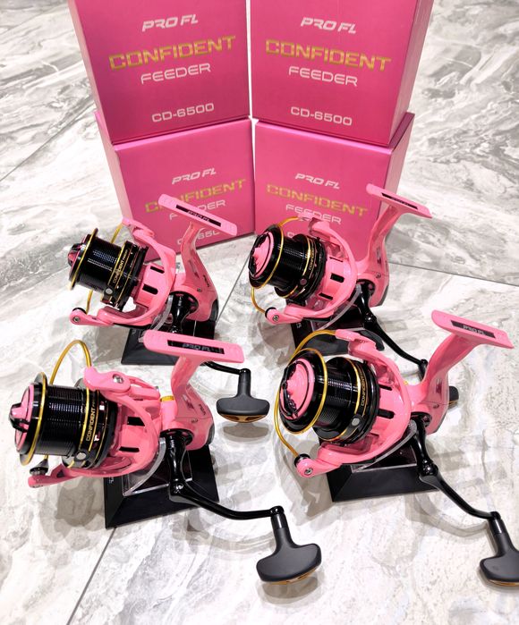 4 Mulinete Feeder Pro FL CONFIDENT CD 6500 NEW 2026