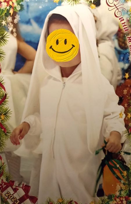 Новогодний костюм зайчика
