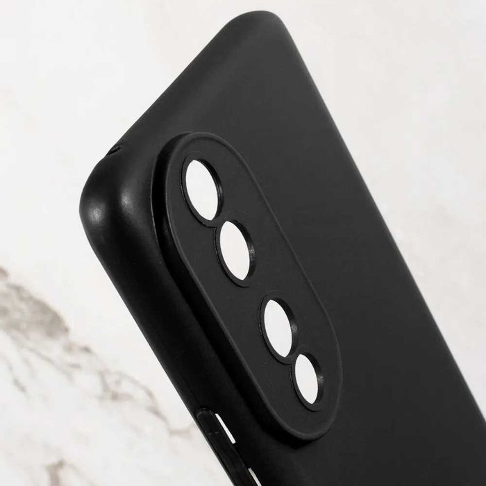 Honor 90 5G / Honor 90 Lite 5G - Черен Матов Кейс Гръб