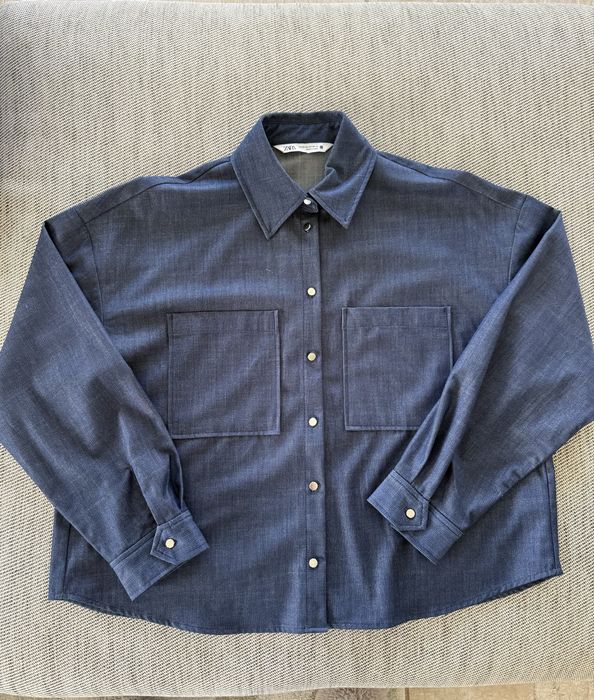 Дънкова риза Zara