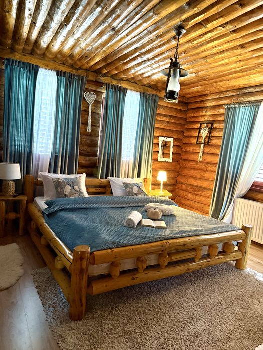Cabana de inchiriat cu ciubăr si saună.Liber de Crăciun si de Revelion !