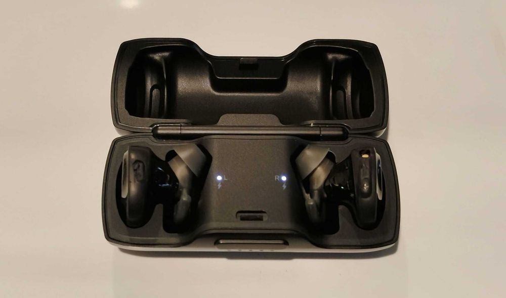 Bose Soundsport Free Wireless Charging Box Cutie incarcare + casti defecte.