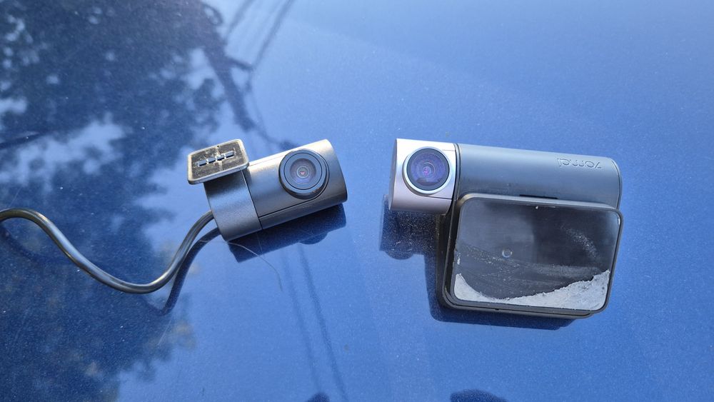 Set 2 camere auto față spate