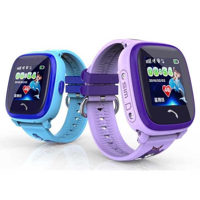 Ceas smartwatch GPS copii MoreFIT GW400s Pro Sim Monitorizare Roz