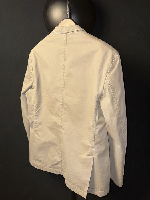 Sacou Casual Bărbați - Bej Nisipiu - Bumbac - Mărimea 54 (XL/XXL)