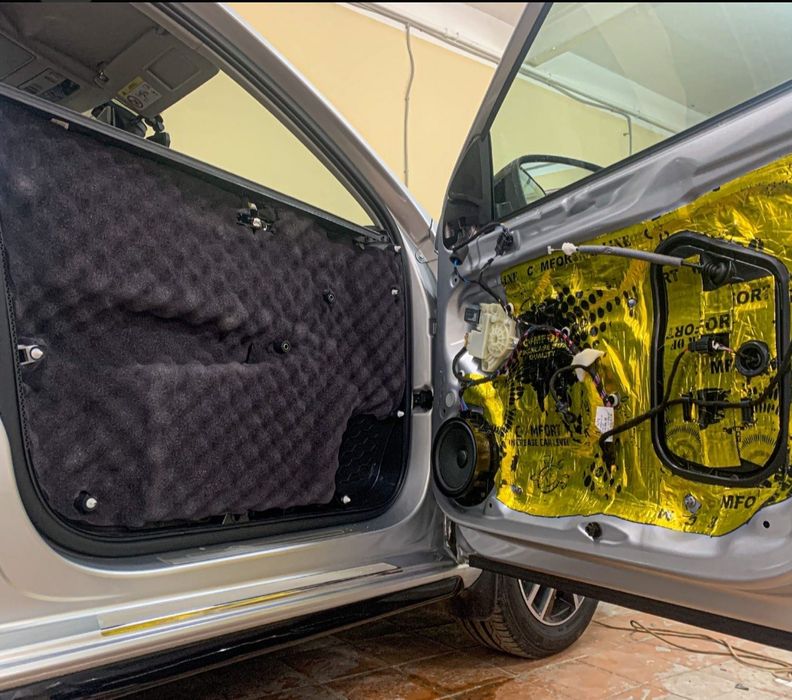 Шумоизоляция полировка