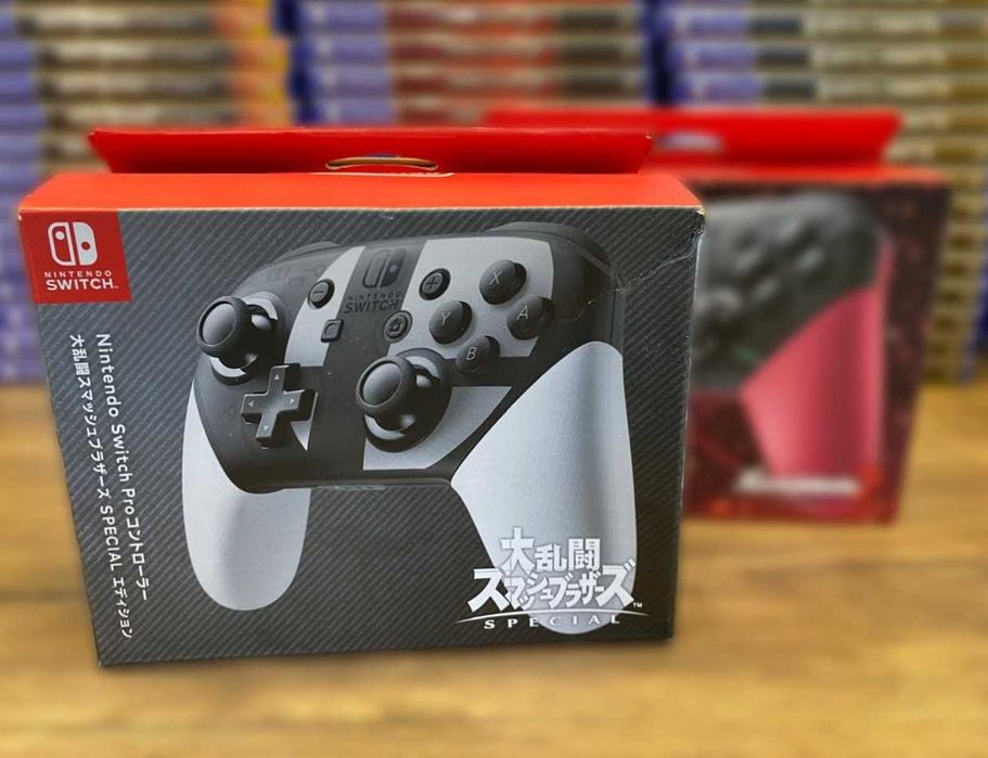 Новый Геймпад Nintendo Switch Pro Controller Super Smash Bros Special