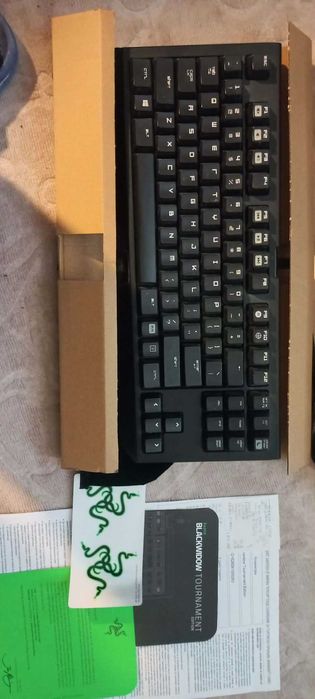 Razer BlackWidow Tournament Edition.