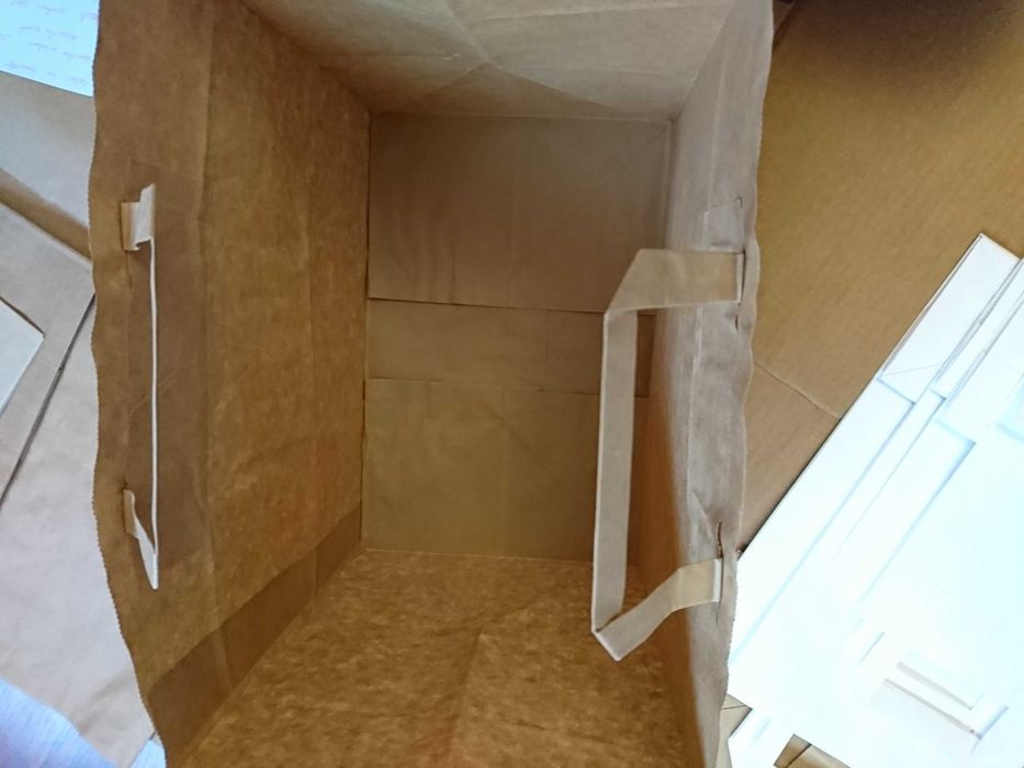 Pungi-sacose catering hartie 32x17x31 cm-transport alimente.