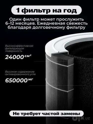 Очиститель воздуха Xiaomi Smart Air Purifier 4 Pro,lite,мини CN, до 60