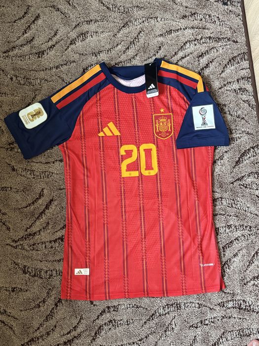 Tricou Spania Home World Cup 2026 Pedri #20 - Player Version - M