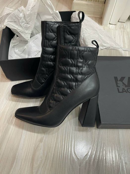 Женские полуботинки кожа  Karl Lagerfeld оригинал