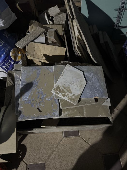 Битый кафель на мозайку