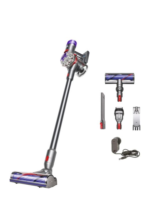Вертикална безжична прахосмукачка Dyson V8 Advanced – Пълен комплект, с кутия (Като нова)