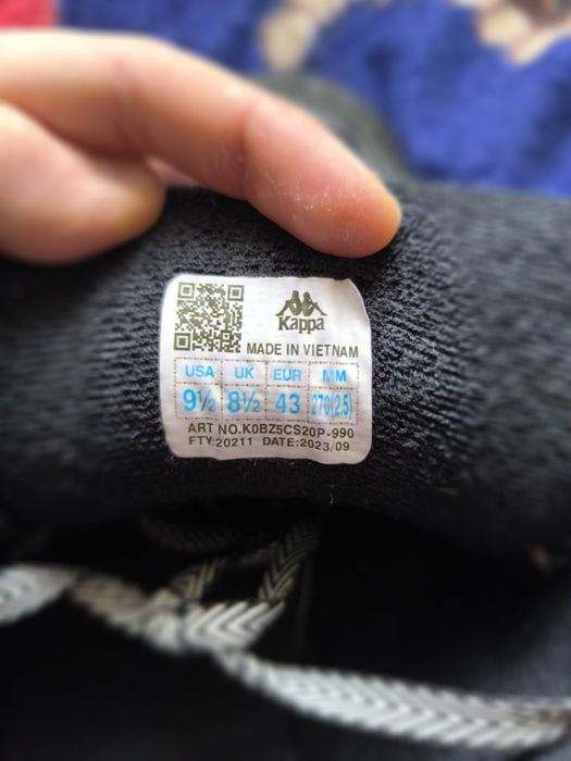 дутые кроссовки kappa fatty