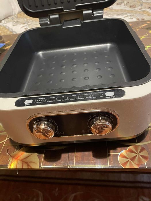 Мултифункционален уред за готвене – грил, скара, тиган